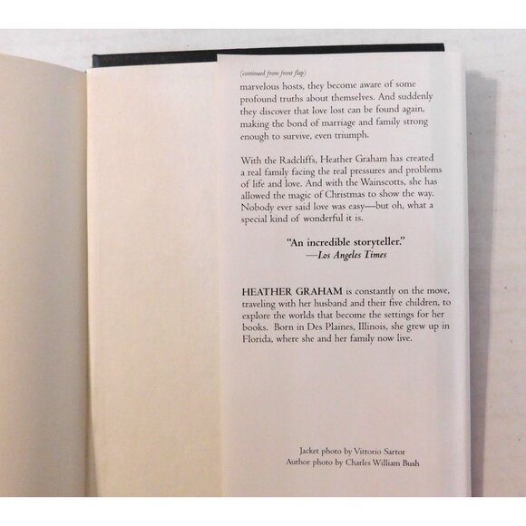 A Magical Christmas By Heather Graham 1996 Hardcover Jacket - Picture 4 of 5